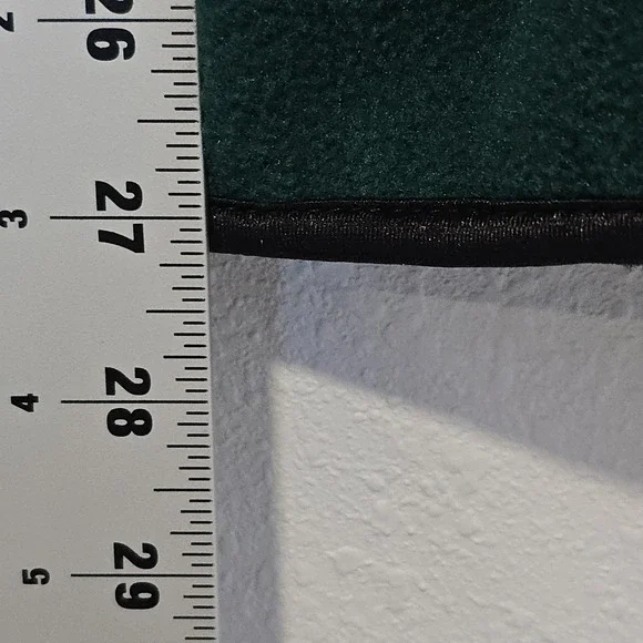 EQ Reversible Polartec Horse Fleece Vest XL Black‎ Green Equestrian Riding 24x27 - Picture 11 of 11